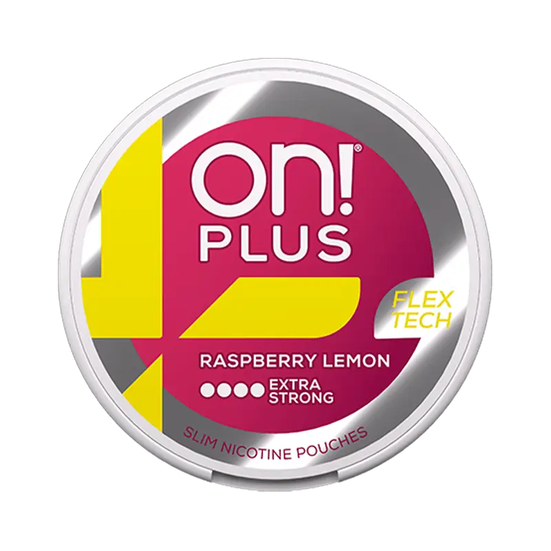 On! Plus Raspberry Lemon Extra Strong