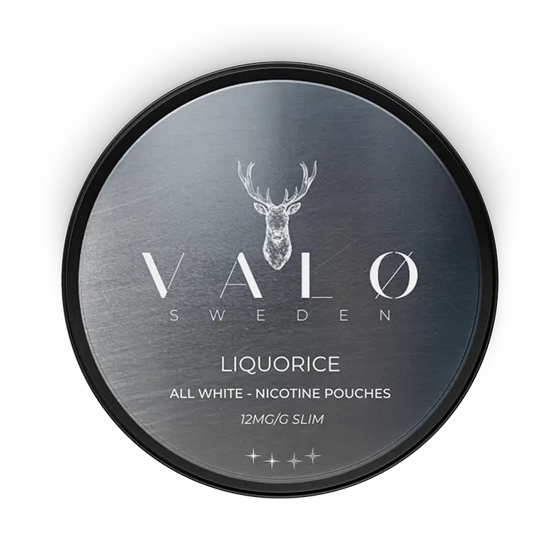 VALØ LIQUORICE 12mg STRONG