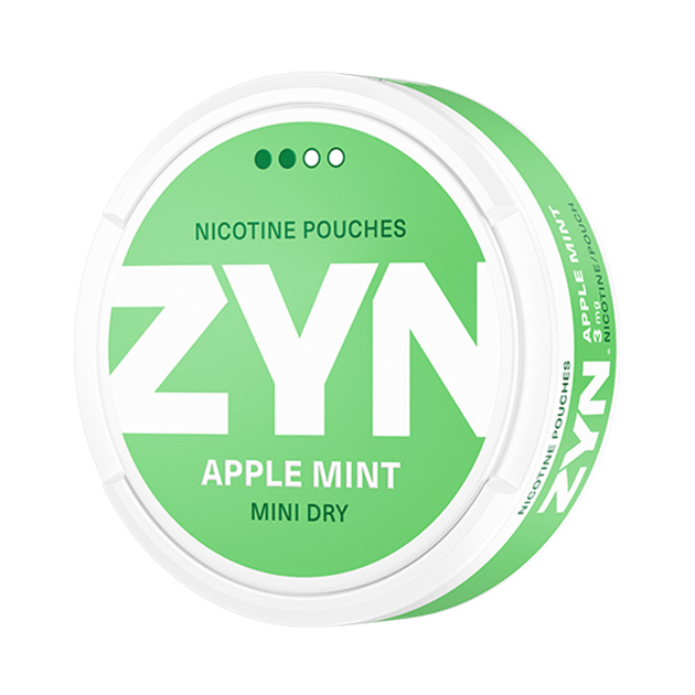 ZYN Apple Mint Mini Dry Light | Whitepouches.com