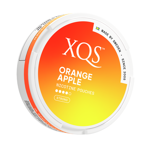 XQS Orange Apple Strong | Nicotine Pouches at Whitepouches.com