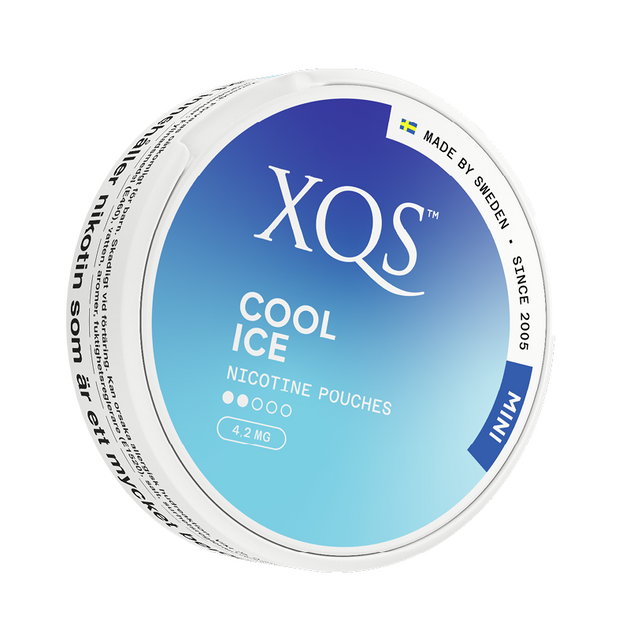 XQS Cool Ice Mini - Nicotine Pouches | Whitepouches