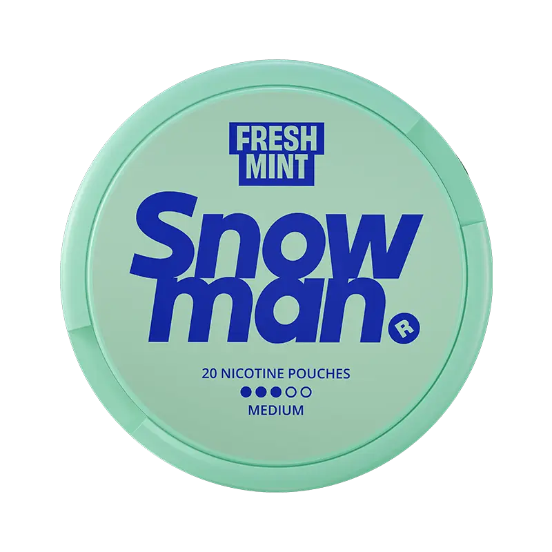 Snowman Fresh Mint Medium 9mg