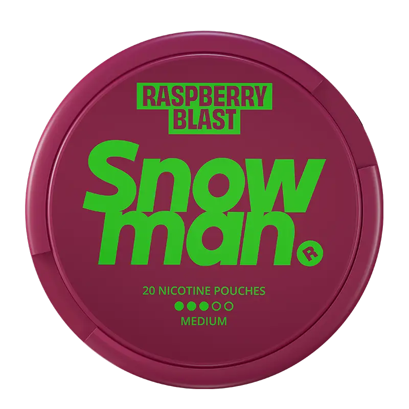 Snowman Raspberry Blast Medium 9mg