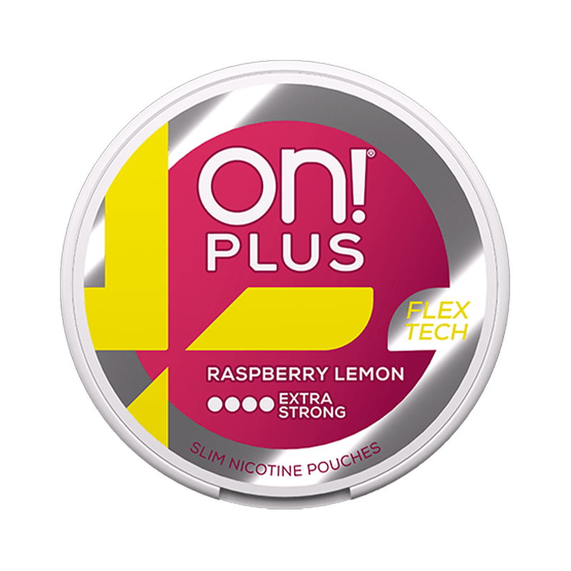 On! Plus Raspberry Lemon Extra Strong